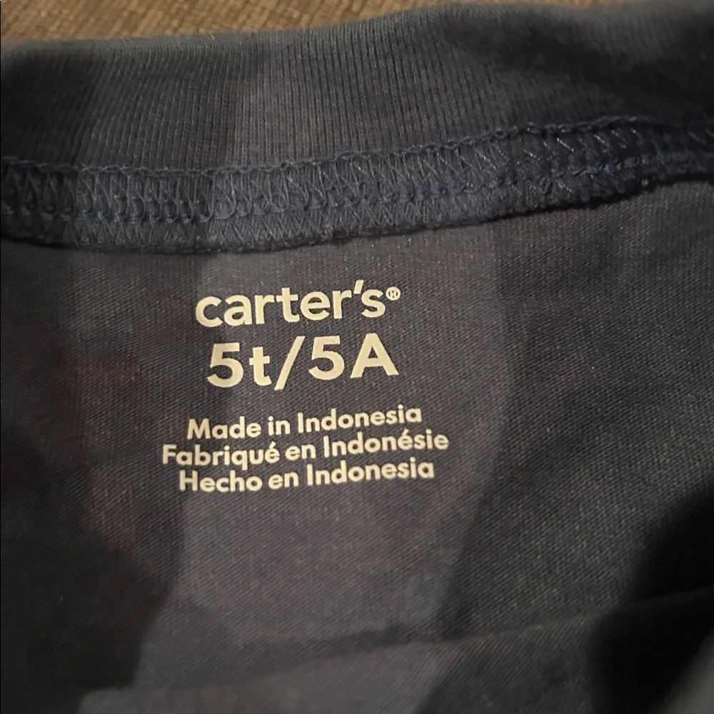 CARTERS Mountain LongsleeveShirt Toddler Boy 5T NWT